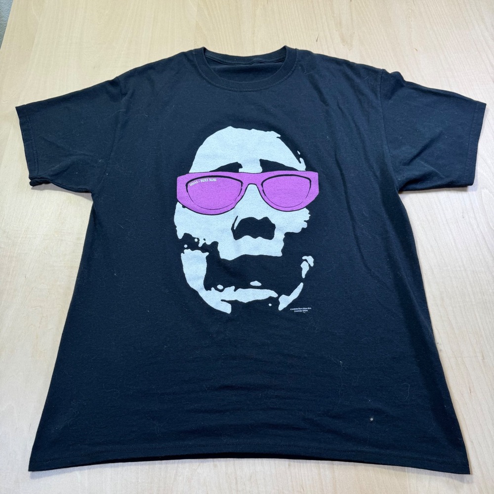 VADA Burn Slow Ent Graphic T Shirt Mens Black Loose Fit Tee Austin TX
